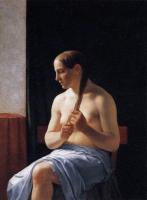 Christoffer Wilhelm Eckersberg - Seated Nude Model